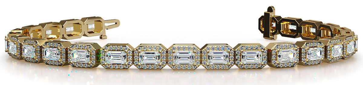 Ava Diamond Bracelet - Yellow Gold