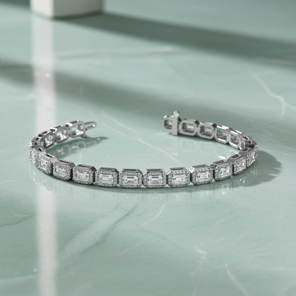 Ava Diamond Bracelet - Lifestyle 1
