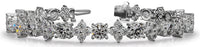 Luna Diamond Bracelet - White Gold
