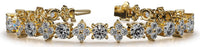 Luna Diamond Bracelet - Yellow Gold