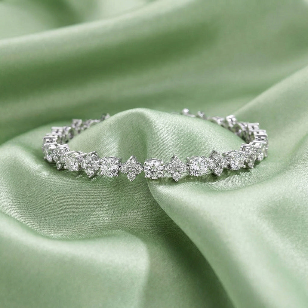 Luna Diamond Bracelet - Lifestyle 1