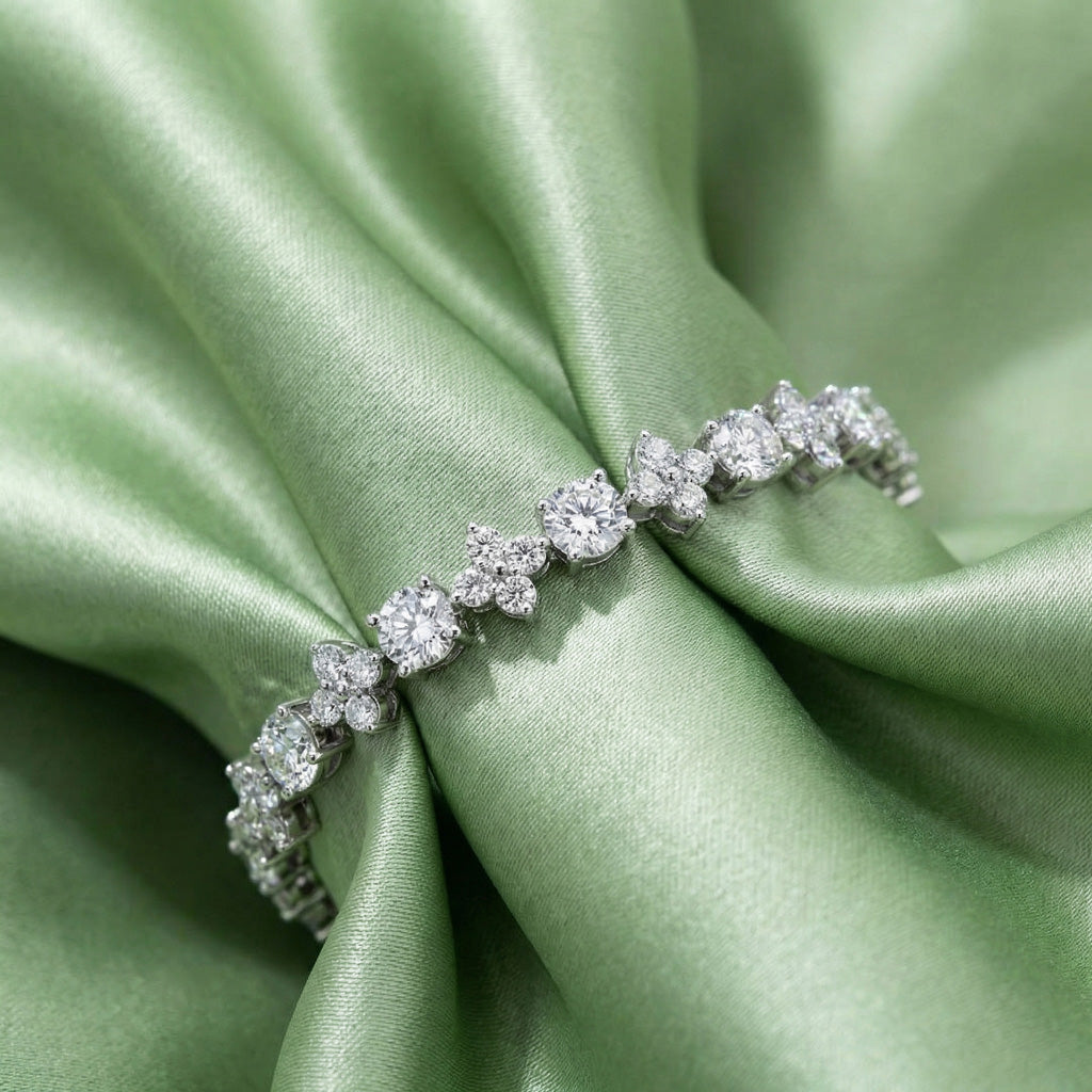 Luna Diamond Bracelet - Lifestyle 2