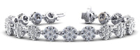 Zara Diamond Bracelet - White Gold
