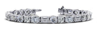 Kaia Diamond Bracelet - White Gold