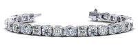 Talia Diamond Bracelet - White Gold