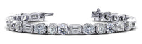 Amara Diamond Bracelet - White Gold