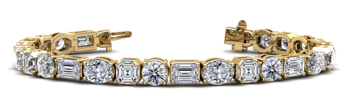 Amara Diamond Bracelet - Yellow Gold