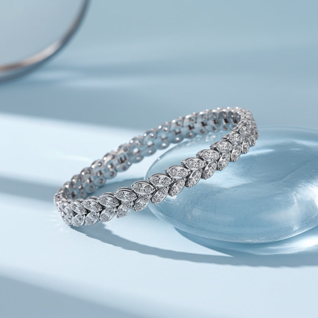 Luna Diamond Bracelet - Lifestyle 2