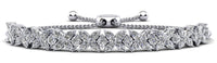 Talia Diamond Bracelet - White Gold