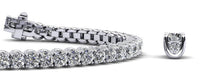 Elara Diamond Bracelet - White Gold
