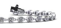 Mira Diamond Bracelet - White Gold