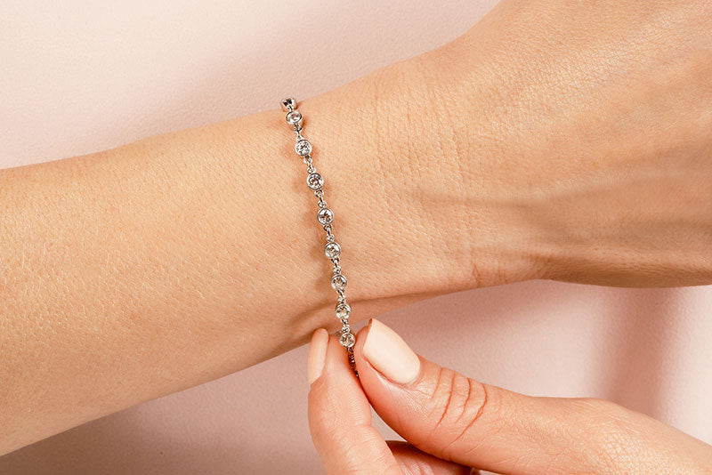 Mira Diamond Bracelet - Lifestyle 4