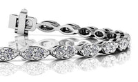 Isla Diamond Bracelet - White Gold