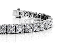 Elara Diamond Bracelet - White Gold