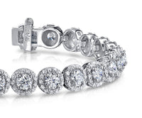 Ava Diamond Bracelet - White Gold