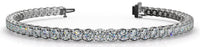 Luna Diamond Bracelet - White Gold