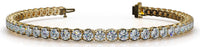 Luna Diamond Bracelet - Yellow Gold