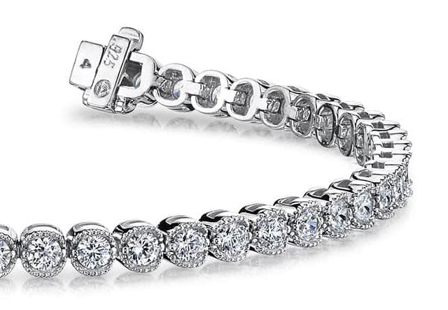 Nina Diamond Bracelet - White Gold