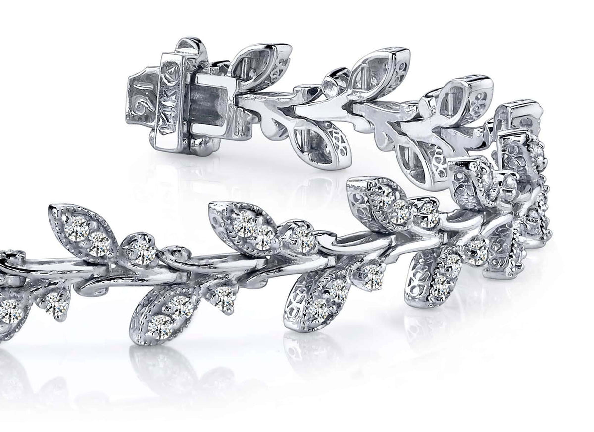 Zara Diamond Bracelet - White Gold