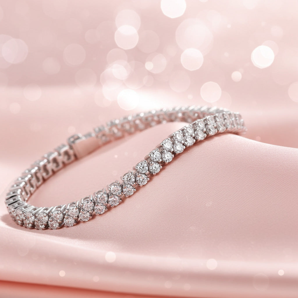 Isla Diamond Bracelet - Lifestyle 1