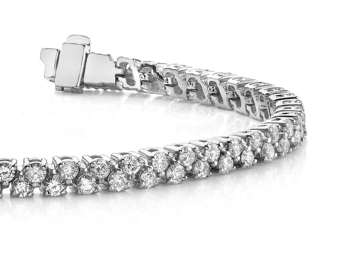 Isla Diamond Bracelet - White Gold
