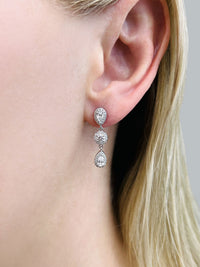 Dahlia Diamond Earrings - Lifestyle 1