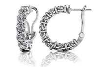 Siena Diamond Earrings - White Gold
