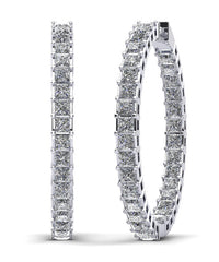 Nova Diamond Earrings - White Gold