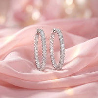 Nova Diamond Earrings - Lifestyle 1