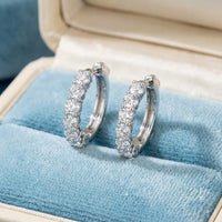 Luna Diamond Earrings - Lifestyle 1