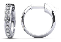 Amara Diamond Earrings - White Gold