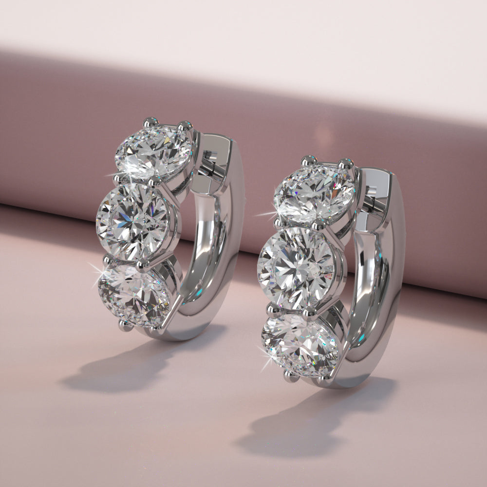 Lyra Diamond Earrings - Lifestyle 3