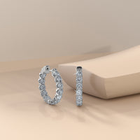 Lyra Diamond Earrings - Lifestyle 2