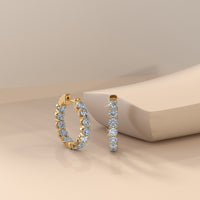 Lyra Diamond Earrings - Lifestyle 3