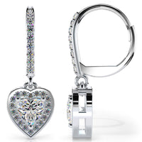 Talia Diamond Earrings - White Gold