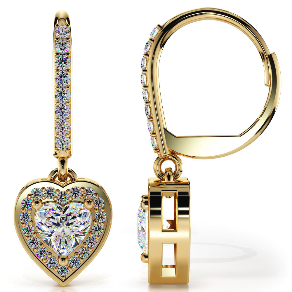 Talia Diamond Earrings - Yellow Gold