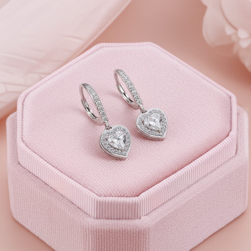 Talia Diamond Earrings - Lifestyle 1