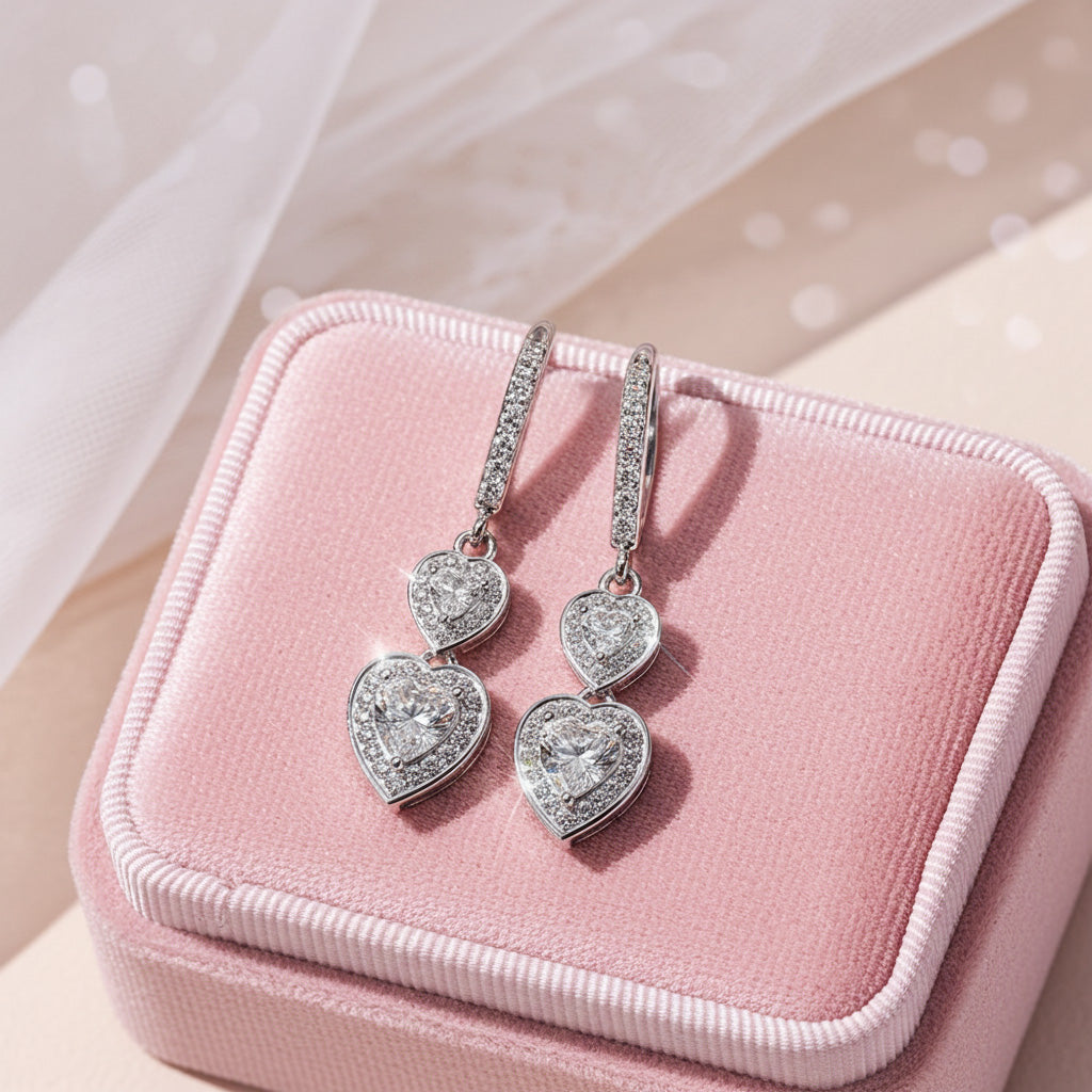 Rhea Diamond Earrings - Lifestyle 1
