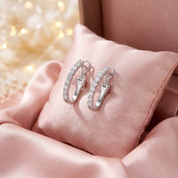 Noor Diamond Earrings - Lifestyle 1