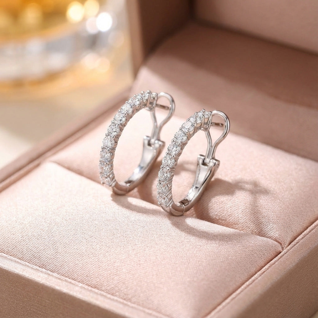 Noor Diamond Earrings - Lifestyle 2