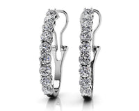 Noor Diamond Earrings - White Gold