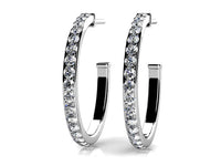 Rhea Diamond Earrings - White Gold
