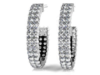 Nina Diamond Earrings - White Gold