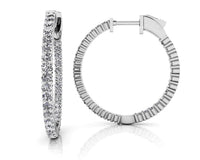 Aria Diamond Earrings - White Gold