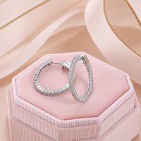 Aria Diamond Earrings - Lifestyle 2
