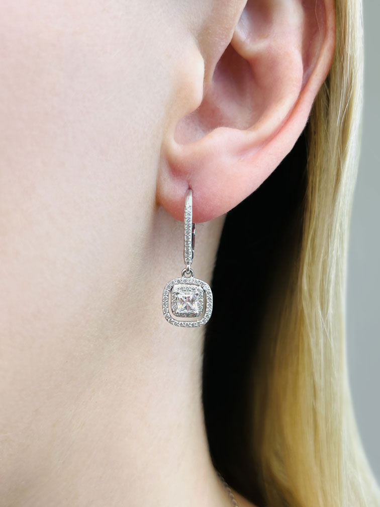 Talia Diamond Earrings - Lifestyle 3