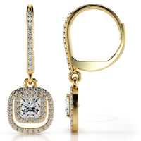 Talia Diamond Earrings - Yellow Gold