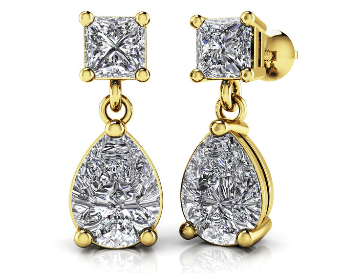Marlowe Earrings - Yellow Gold