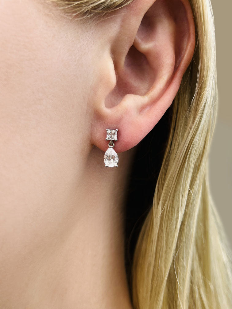 Aria Diamond Earrings - Lifestyle 1