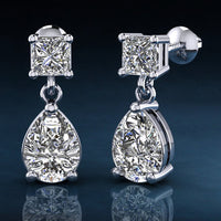 Aria Diamond Earrings - Lifestyle 3